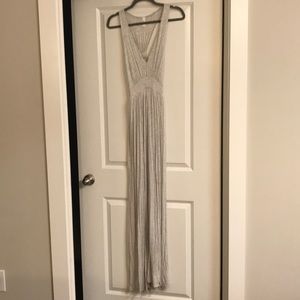 Grey maxi dress